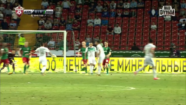 1-1 Ravanelli Goal Russia Premier Liga - 10.09.2017 Akhmat Groznyi 1-1 Lokomotiv Moscow