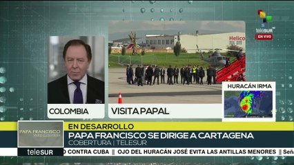 En su último día en Colombia el Papa Francisco abordará tema de DDHH