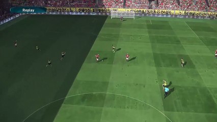 PES 2017 Flamengo vs Atletico de Bucaramanga Jogo Completo 01