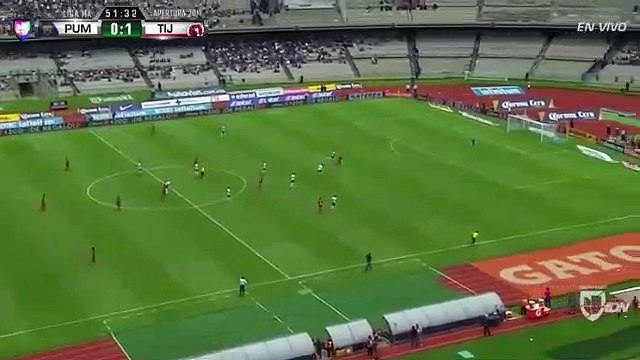 Gustavo Bou Goal HD - Pumas 0-1 Tijuana 10.09.2017