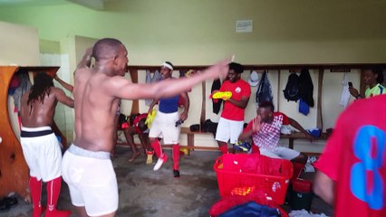 Le chant de la victoire contre RC Riviere pilote