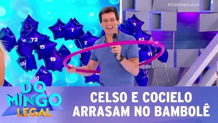 Celso e Cocielo arrasam no bambolê!