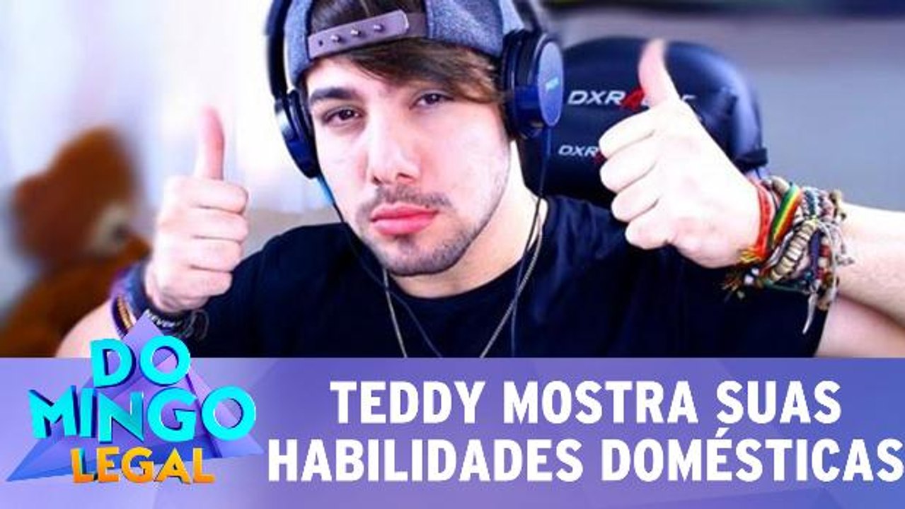 Teddy mostra sua habilidades domésticas!