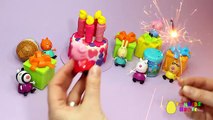 Peppa Pig Play Doh Birthday Cake Food Happy Birthday Toys (HD)