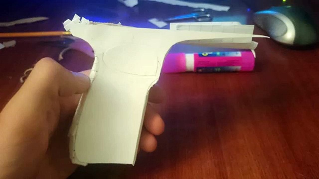 Пистолет Макарова из бумаги update 2