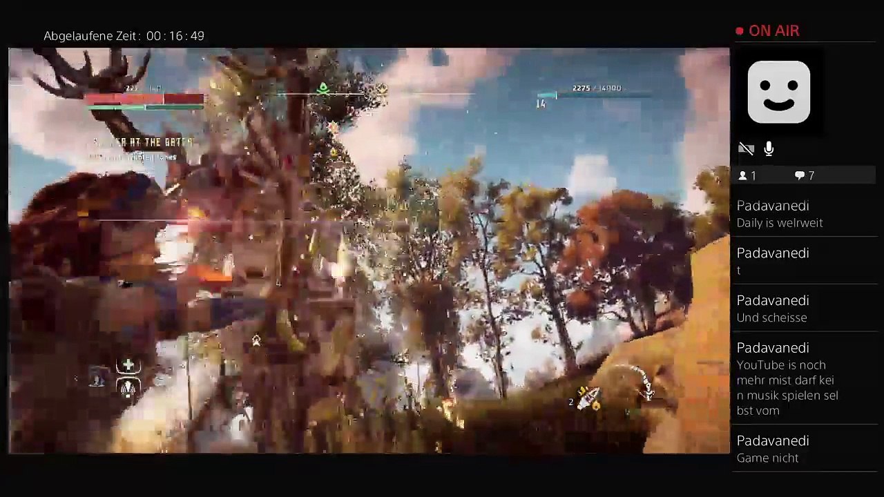 Ps4-live-Übertragung von major-staender1