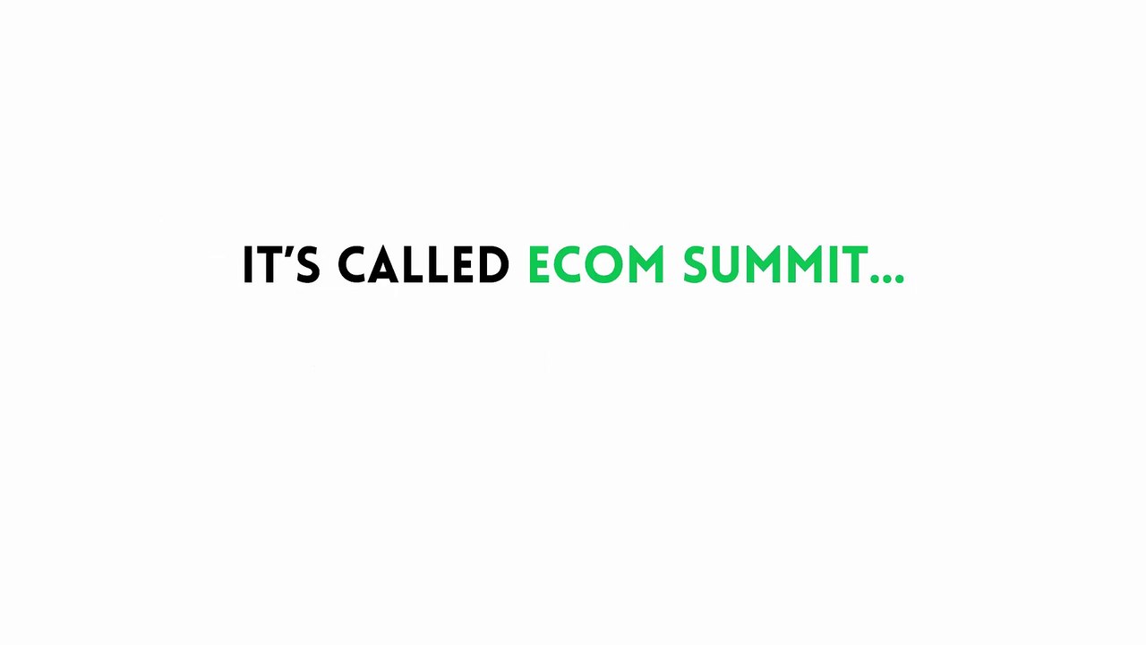 eCom Summit Review | eCom Summit Bonus + 90% Discount