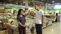 Dans le examen vidéo №2 canapé confort Transformer trois lits de table chaise canapé simple