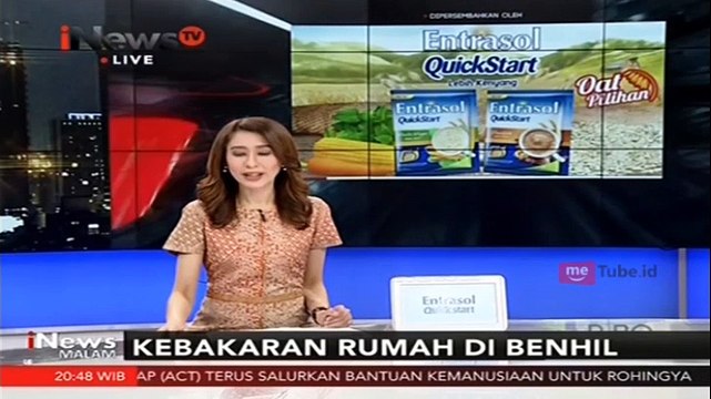 Korban Kebakaran Benhil Mengungsi di Pelataran Masjid