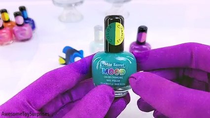 Download Video: D.I.Y. FINDING DORY Color Change Nail Polish! Nemo and Dory Changing Mood Nail Polish TUYC