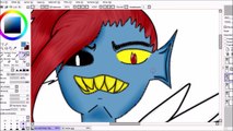 Undyne the Undying speedpaint