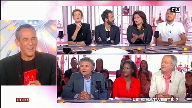 Dans Les terriens du dimanche , Thierry Ardisson adresse un doigt d'honneur à Jean-Michel Aphatie !