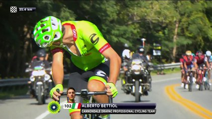 GPCQM 2017 - MTL - Alberto Bettiol en tête se fait pourchasser.