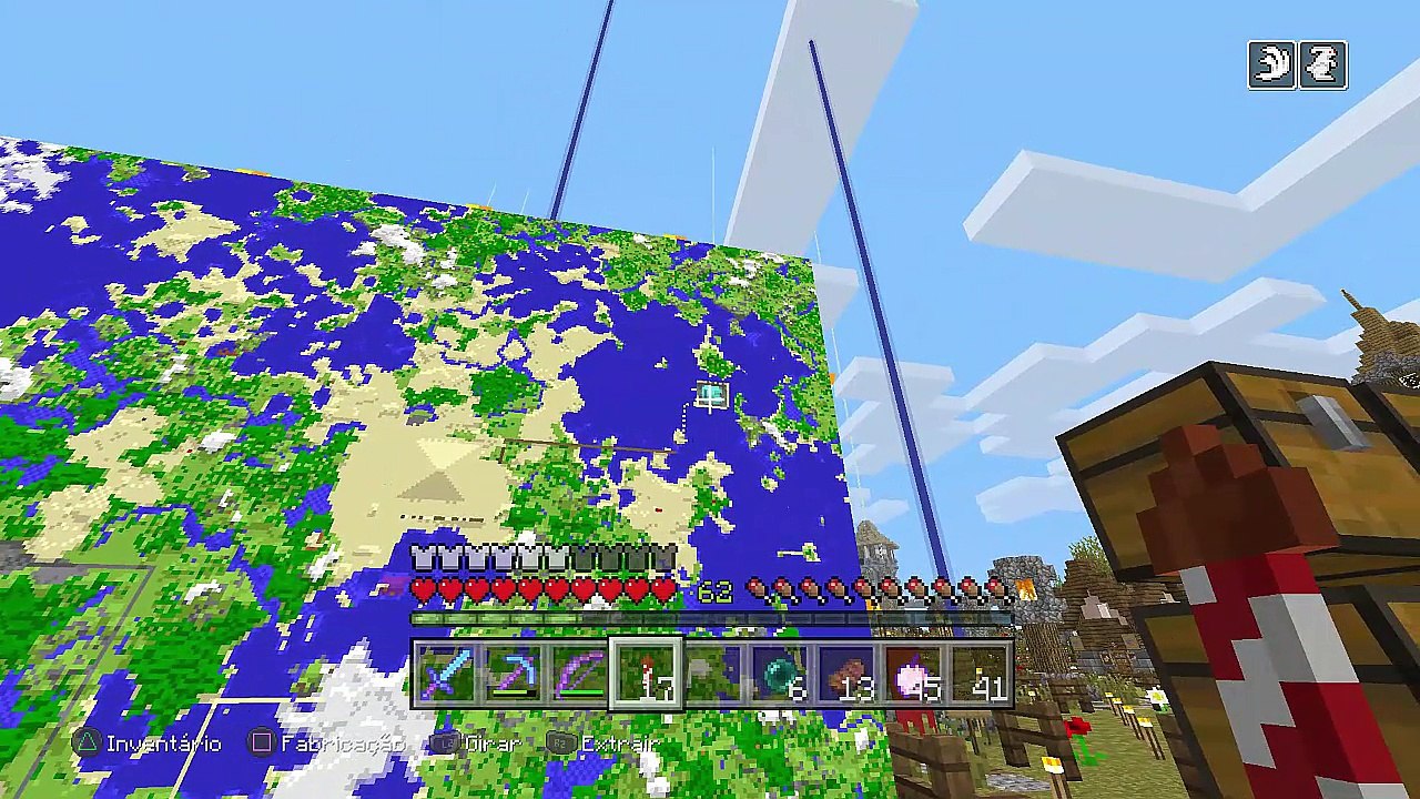 MINECRAFT Portal e Túnel do Templo do Oceano 064