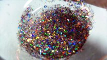HOW TO MAKE SUPER HOLO RAINBOW LIQUID GLASS THINKING PUTTY - Elieoops