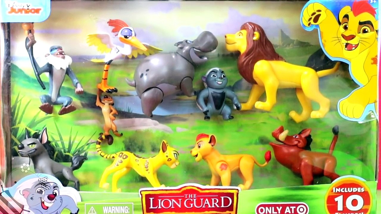 Brinquedo A Guarda do Leão em Português | George da Família Peppa Pig PRESO - TOY DISNEY LION GUARD