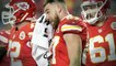 Travis Kelce PUNCHES Patriots Player in the NUTS with the Football