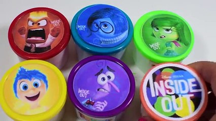 Learn Colors with Play Doh Peppa Pig Frozen Inside Out MLP LPS Incredibles Minions Rainbow