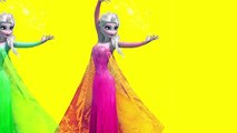 Colores para congelado ir se Niños Aprender aprendizaje dejar niños pequeños vídeo con Elsa Toyisland