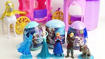 Anna e Elsa Frozen Peppa Pig Princesas Disney Ovos Surpresas Surprise Eggs Brinquedos. Em