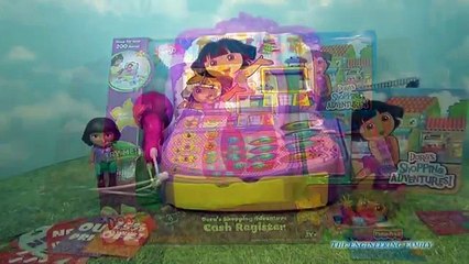 CASH REGISTER TOY Dora The Explorer PRETEND PLAY SHOPPING | itsplaytime612