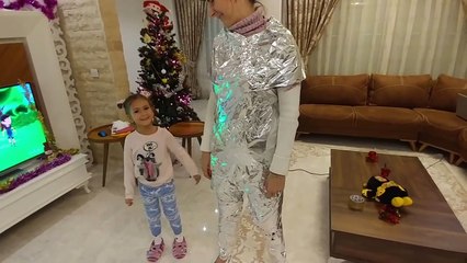 Elifi robot yaptık , eğlenceli çocuk videosu