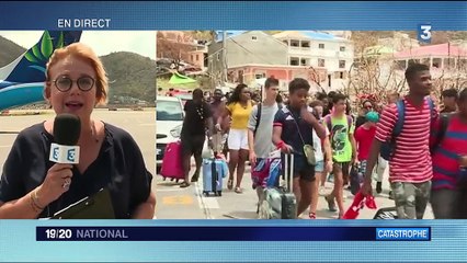 Ouragans : l'île de Saint-Martin sous le choc