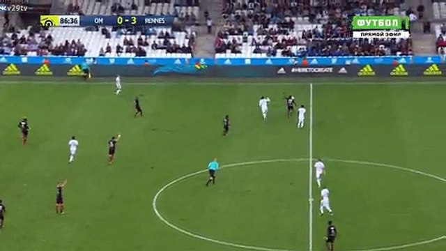 Morgan Sanson Goal HD - Marseille 1-3 Rennes 10.09.2017