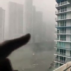MİAMİ'DE SON DURUM...IRMA KASIRGASI miami