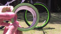 How To: Neon Bike Rims Using Duck Tape