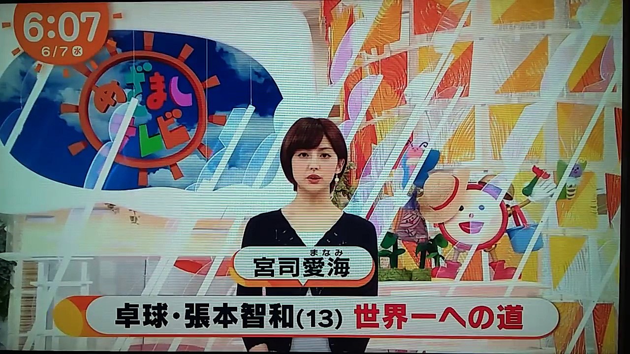 卓球 張本 中国勢からのコメント　2017年6月7日