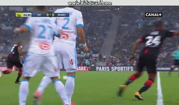 Olympique Marseille 1-3 Stade de Rennais - Le Buts - 10.09.2017