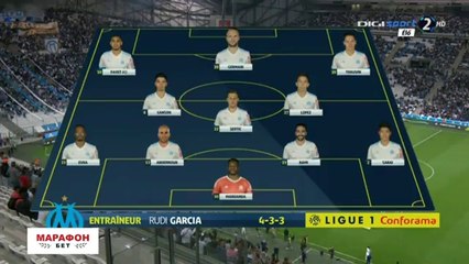 Marseille 1-3 Rennes - Les Buts et Résumé - 10.09.2017