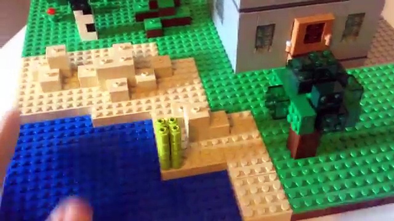 MOC Lego Minecraft fallen kingdoms en construction #1