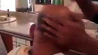 head massage funny video