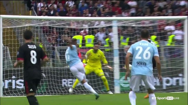 Les buts Lazio Rome 4-1 AC Milan résumé vidéo
