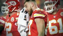 Travis Kelce PUNCHES Patriots Player in the NUTS with the Football