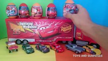 Learn Colors Lightning McQueen Toys Mack Truck Disney Pixar Cars Surprise Eggs Children #7