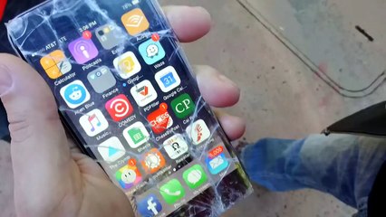 BREAKING PHONE SCREENS! Funny Magic Trick Prank!
