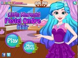 Nàng tiên cá Ariel đi nhuộm tóc màu xanh (Ariel Pastel Ombre Hair)