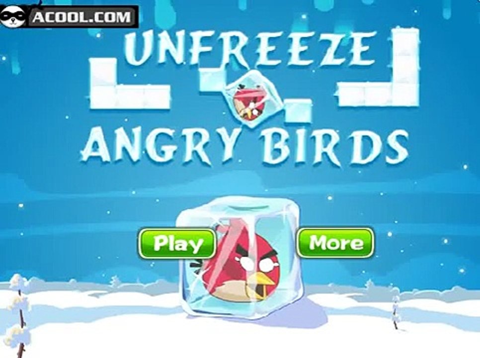 Angry Birds - Unfreeze Angry Birds # 1 앵그리버드 녹이기 게임