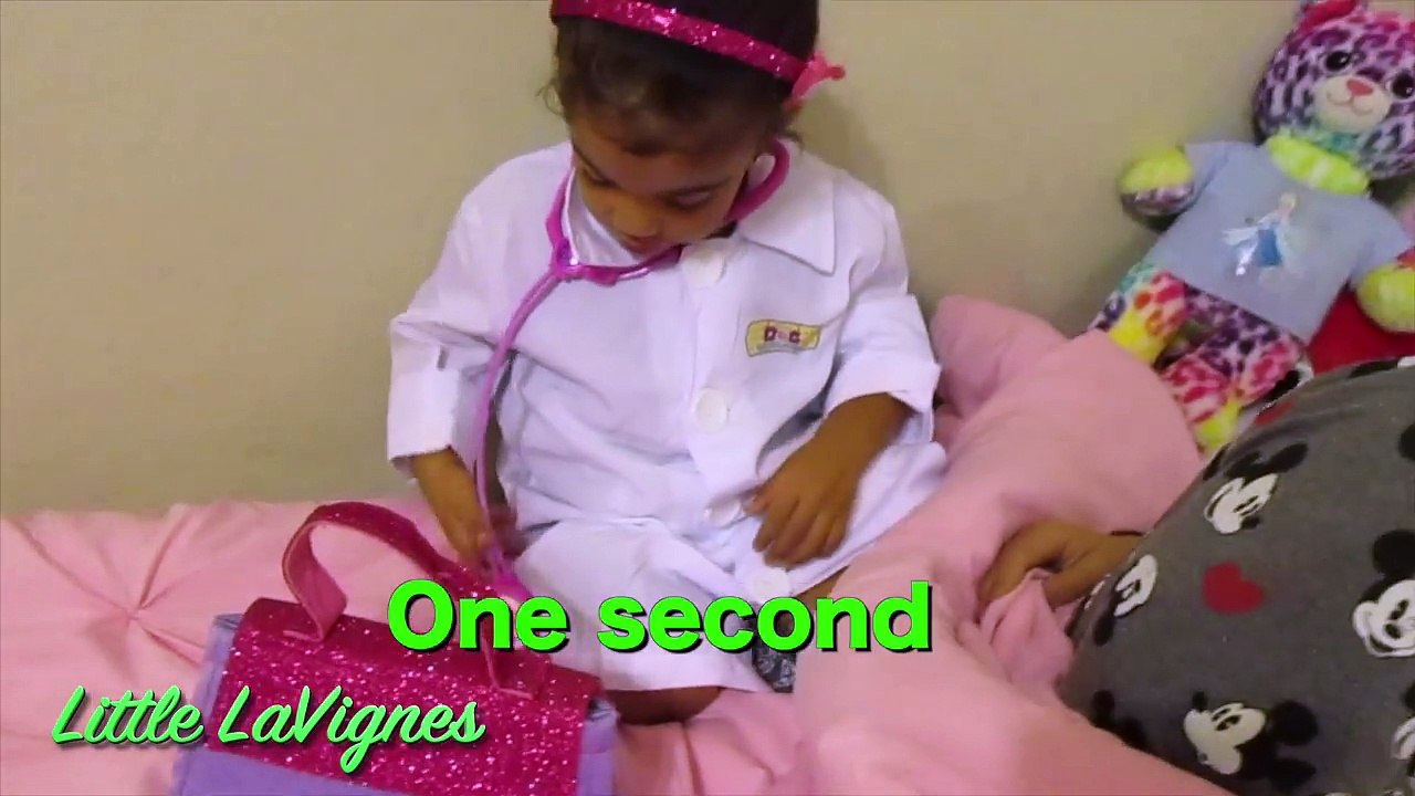 DOC MCSTUFFINS CHECK-UP TURNS INTO SHOT IN MOMMYS TUMMY! ~ Little LaVignes