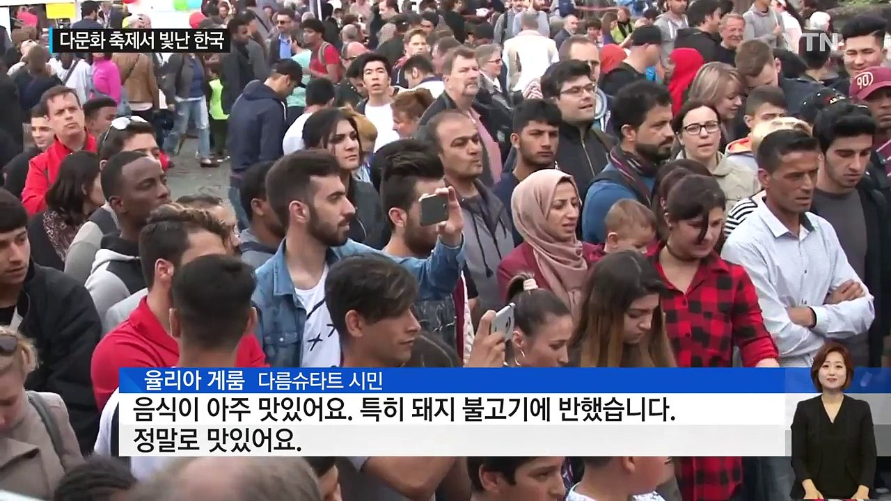 독일 다문화 축제에서 빛난 한국 / YTN