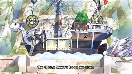 #638 A Mysterious Creature Repaired The Going Merry !!