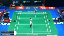 2017 LEE Chia Hsin vs Carolina Marin SPore Open R2 李佳馨 v 馬琳 新加坡羽毛球公開賽 预赛2