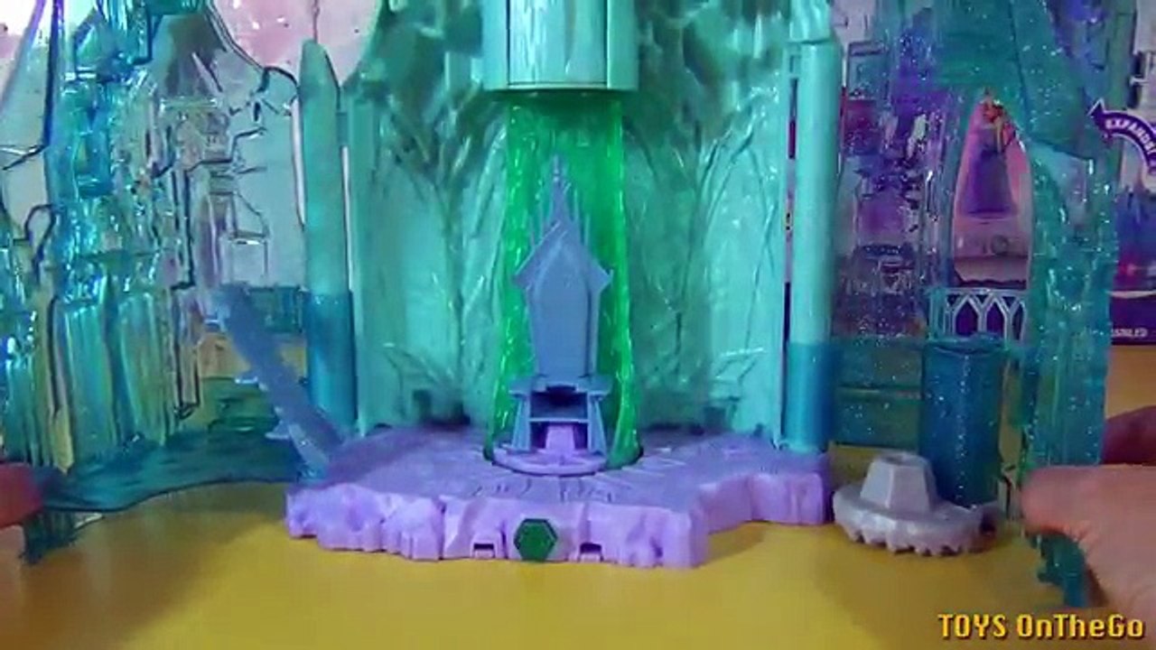 Disney Frozen Magical Lights Palace with Elsa Olaf - Palacio de Luces Mágicas de Elsa con