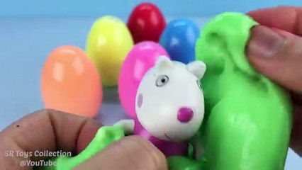 Enojado aves huevo huevos huevos huevos Inglés secuaces cerdo jugar sorpresa juguetes Peppa doh disney pixar minnie