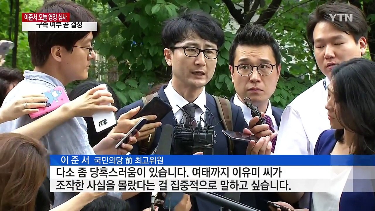 '핵심 인물' 이준서, 구속 여부 곧 결정 / YTN