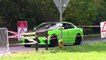 Dodge Charger Hellcat - INSANE BURNOUT & Accelerations