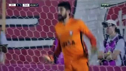(Penalty) Henrique Dourado Goal HD - Vitoria 1-2 Fluminense 10.09.2017